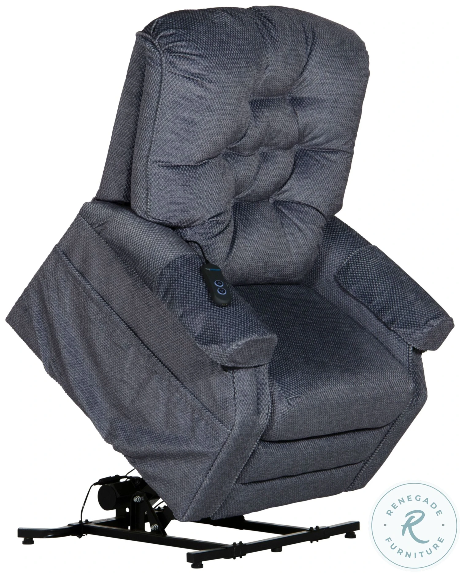Patriot Slate Power Lift Recliner - Image 4