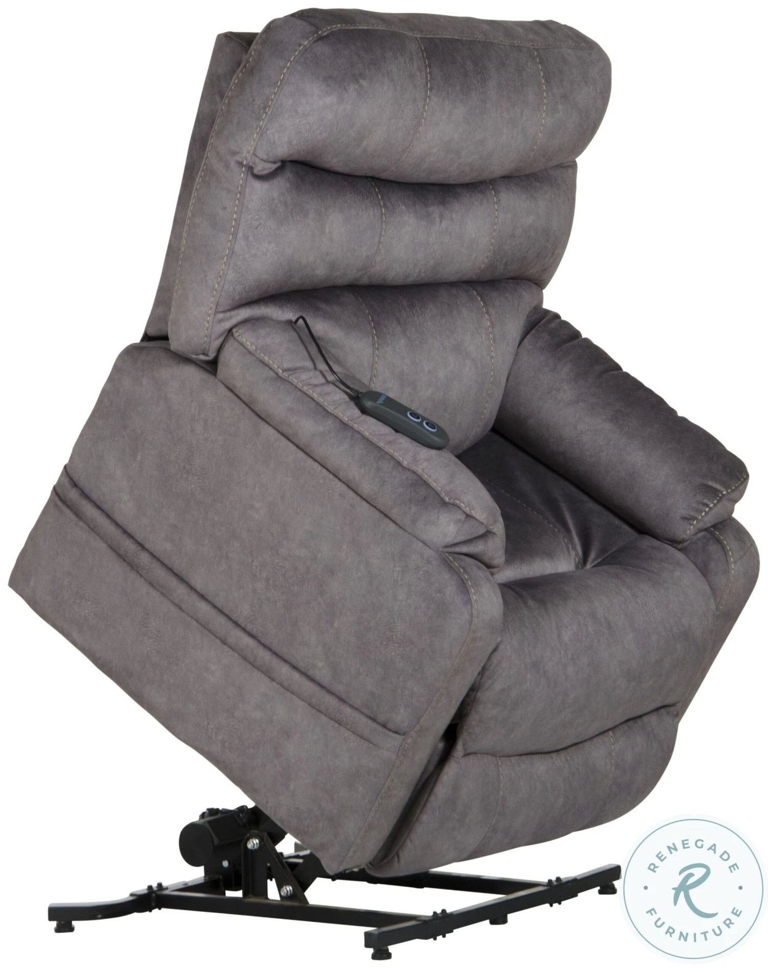 Buckley Graphite Power Lift Recliner - Image 3