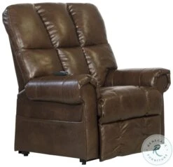 Stallworth Chestnut Power Lift Recliner