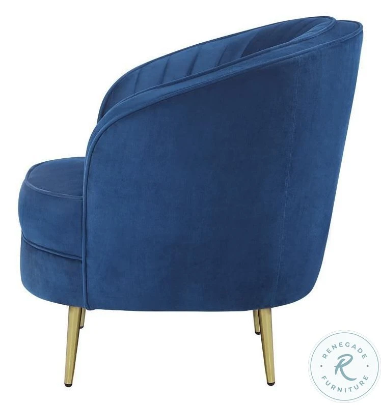 Sophia Blue Chair - Image 5