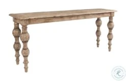 Bordeaux Antique Brown Console Table