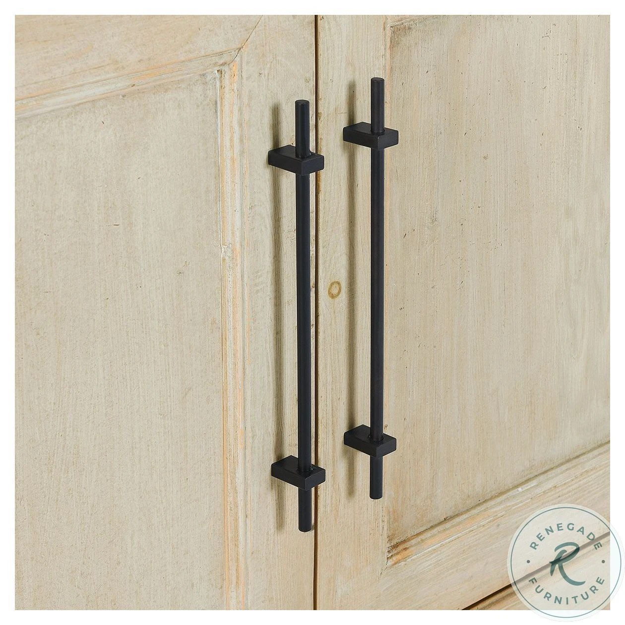 Parsons White 2 Door Sideboard - Image 8