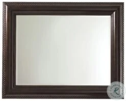Tommy Bahama Royal Kahala Dark Coffee Landscape Landscape Mirror