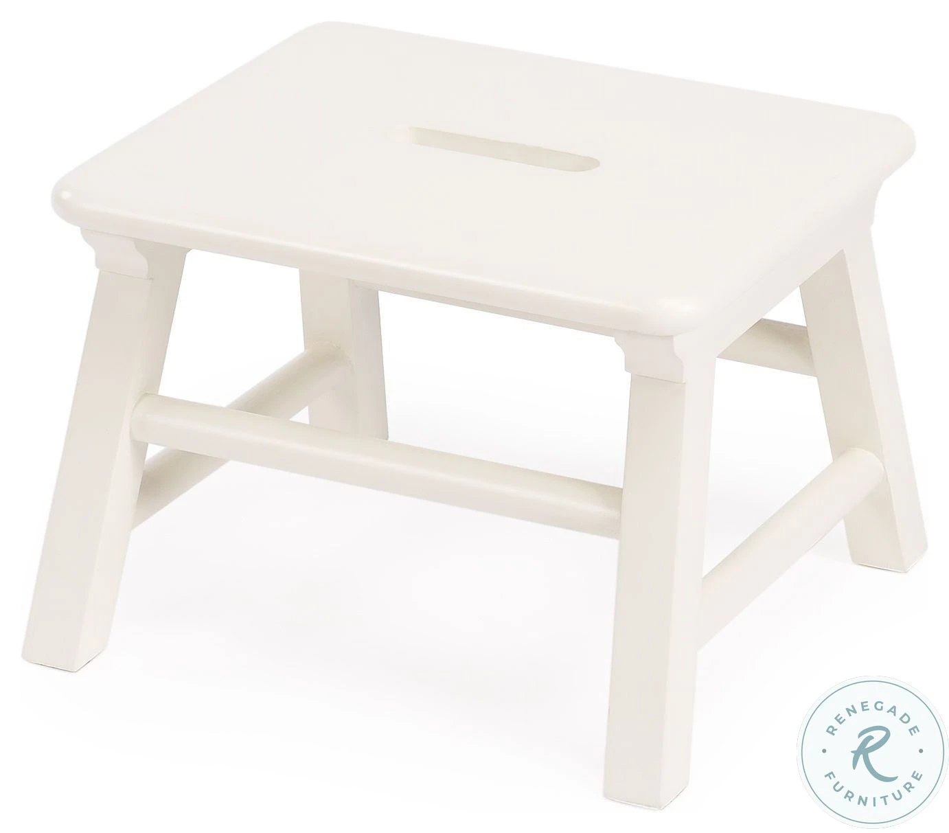 Melrose White Step Stool