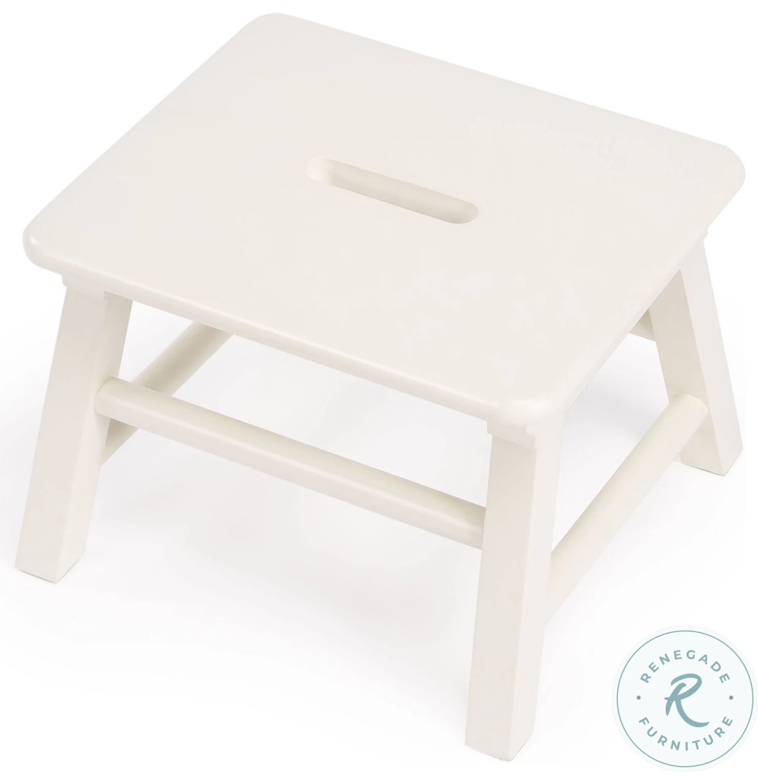 Melrose White Step Stool - Image 4