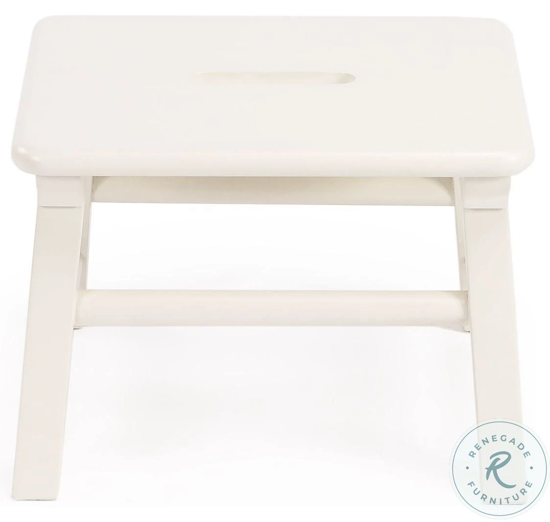 Melrose White Step Stool - Image 5