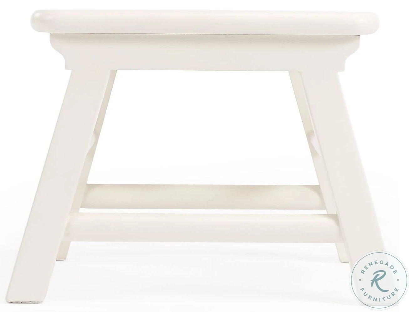 Melrose White Step Stool - Image 8