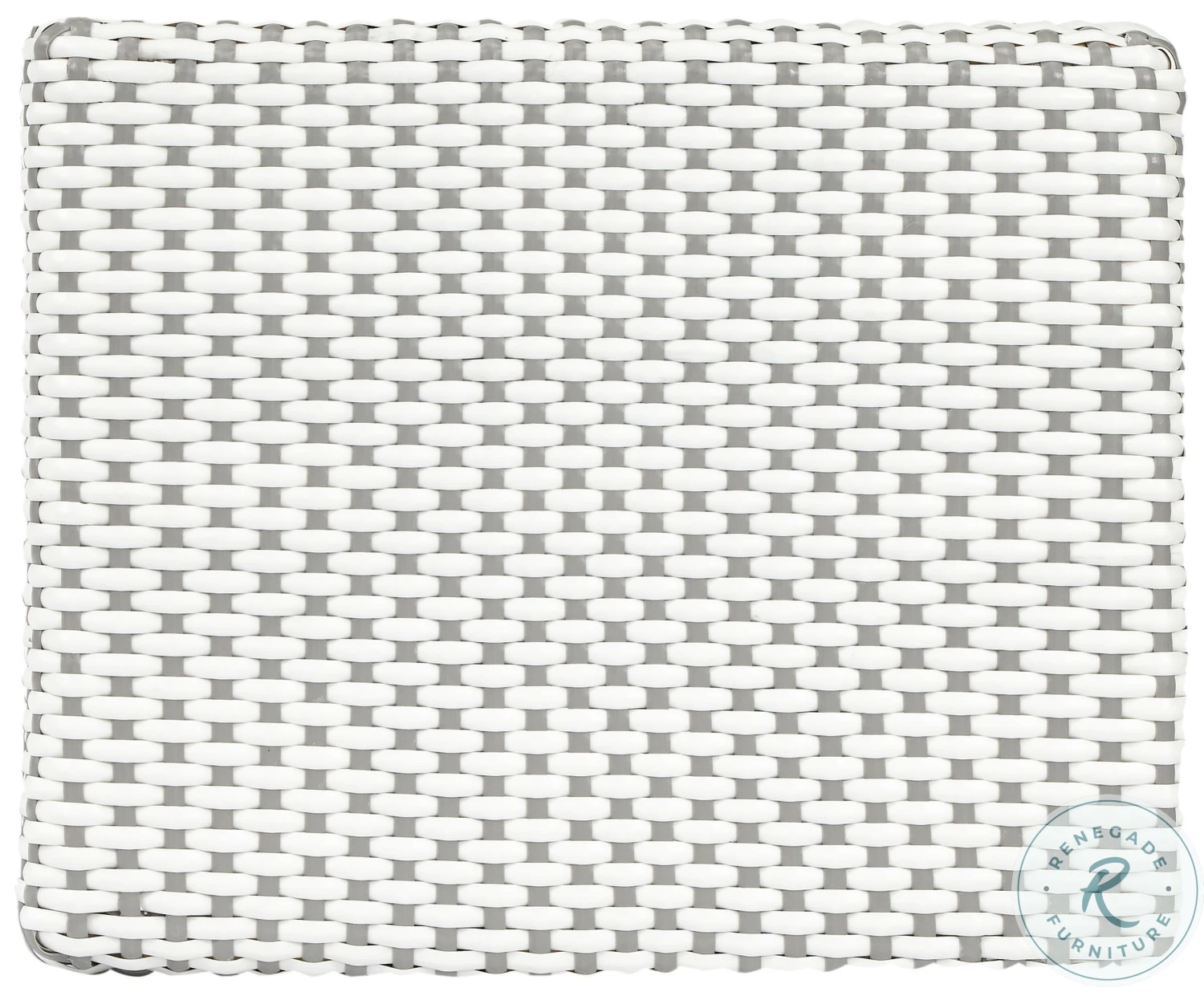 Robias Grey And White Rattan Counter Height Stool - Image 6