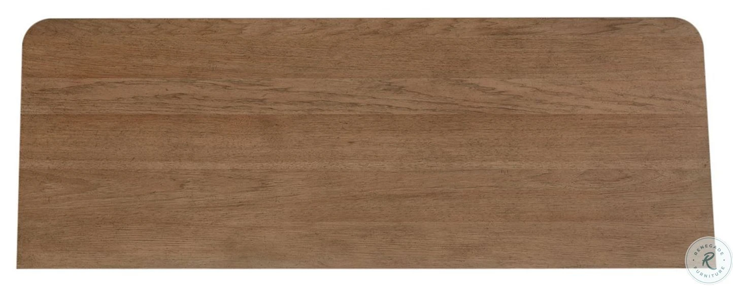 Farmhouse Reimagined Antique White And Chestnut Door Credenza - Image 6