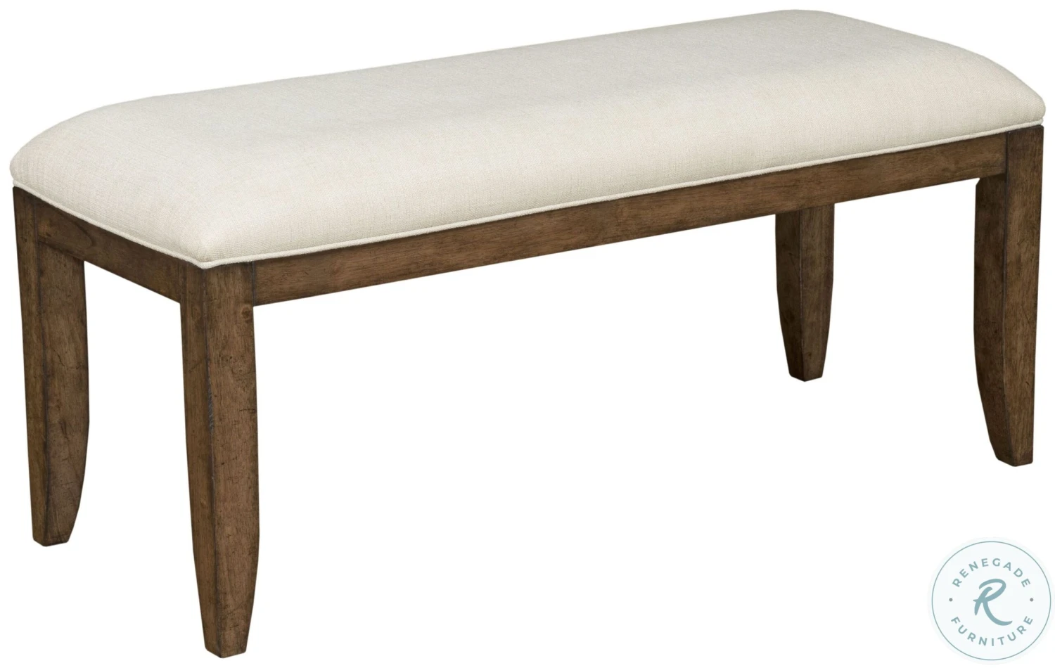 The Nook Hewned Maple Parsons Bench