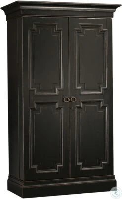 Sambuca Black Wine And Bar Cabinet