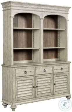 Weatherford Cornsilk Hastings Open Buffet With Hutch