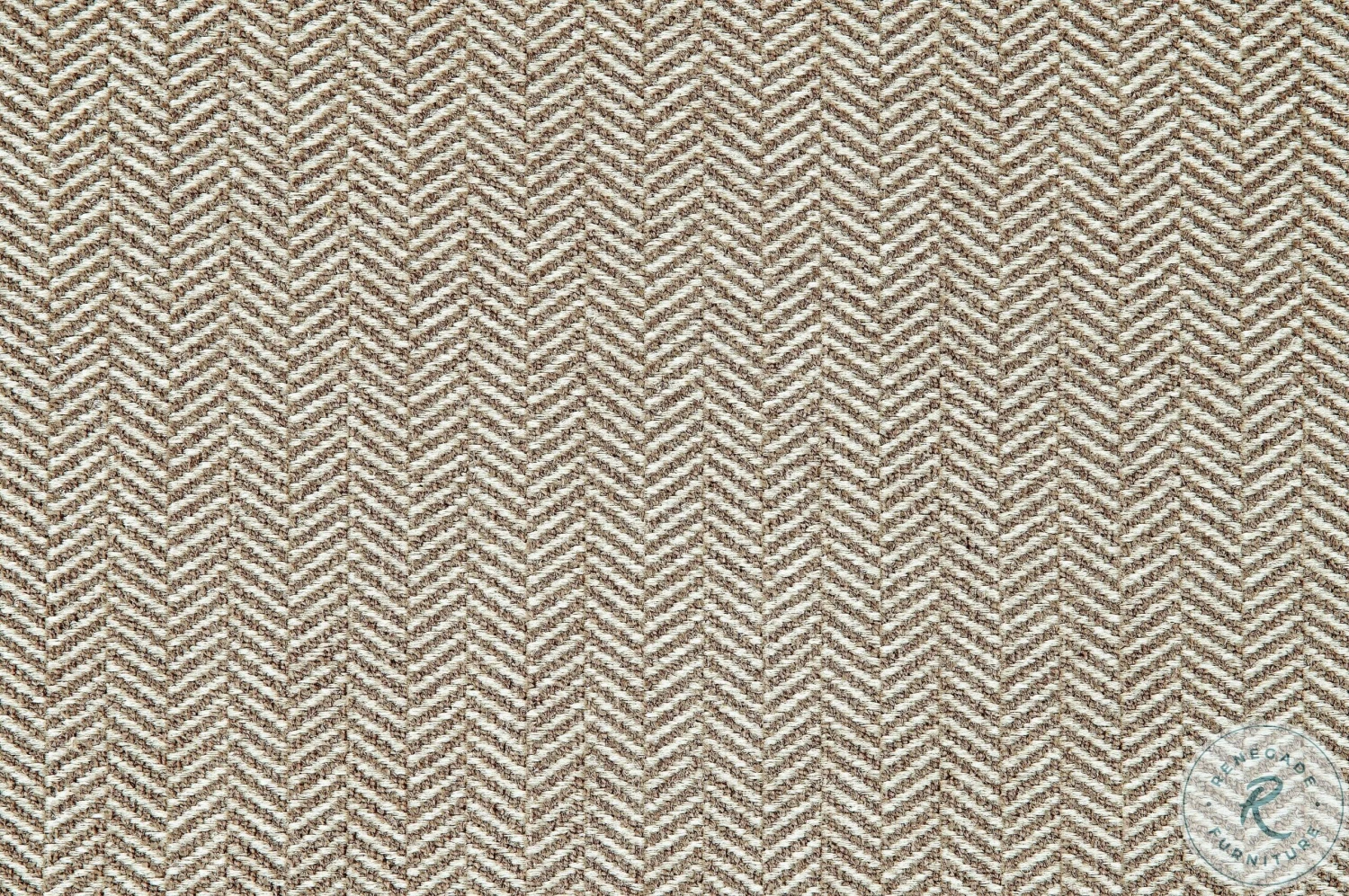 St. Claire Brown Fabric Chaise - Image 7