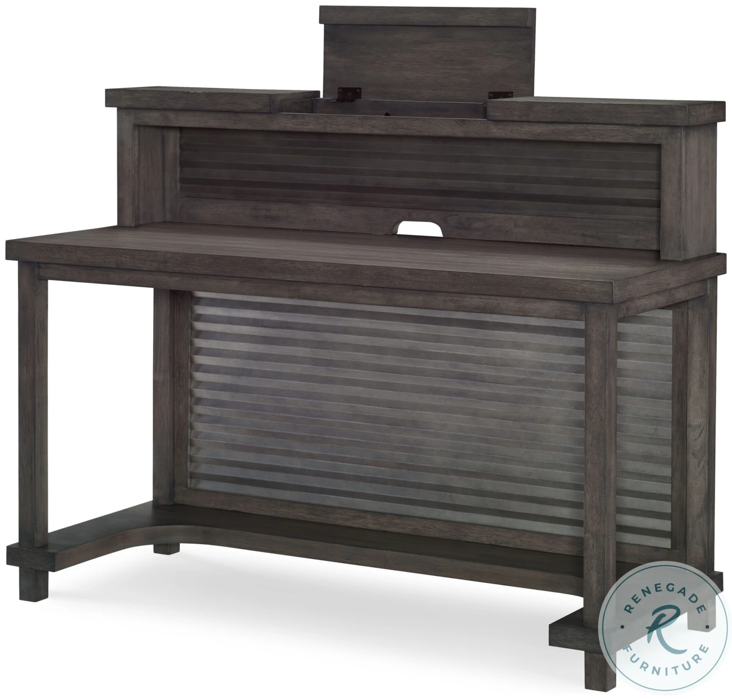 Bunkhouse Aged Barnwood Home Office Set - Image 8