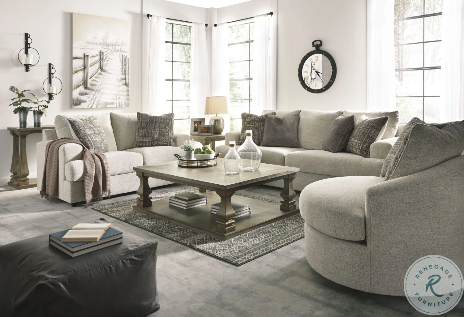 Johnelle Gray Rectangular Cocktail Table - Image 10