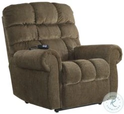 Ernestine Truffle Power Lift Recliner