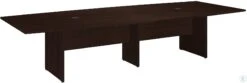 Mocha Cherry 120" Boat Top Conference Table