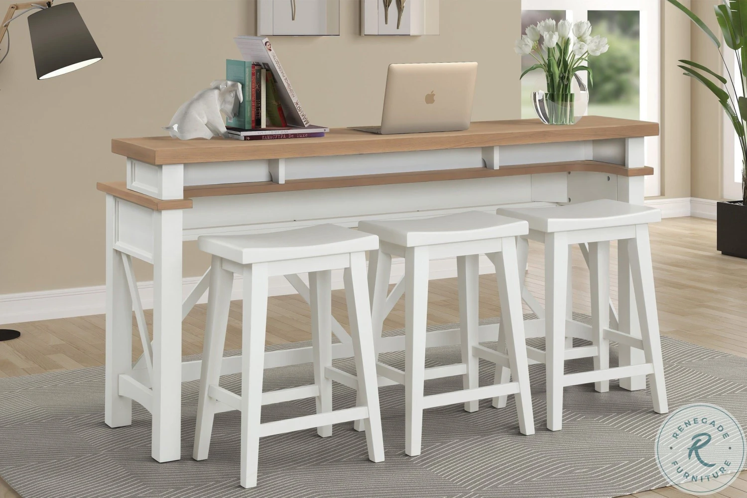 Americana Modern Cotton Everywhere Bar Table Set