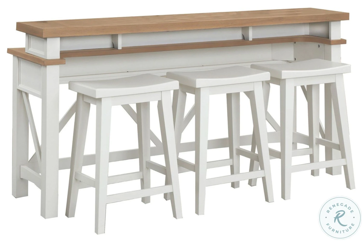 Americana Modern Cotton Everywhere Bar Table Set - Image 3