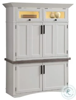 Americana Modern Cotton Workstation With LED Light