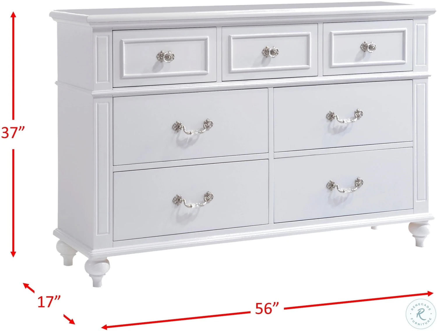 Annie White Dresser - Image 3