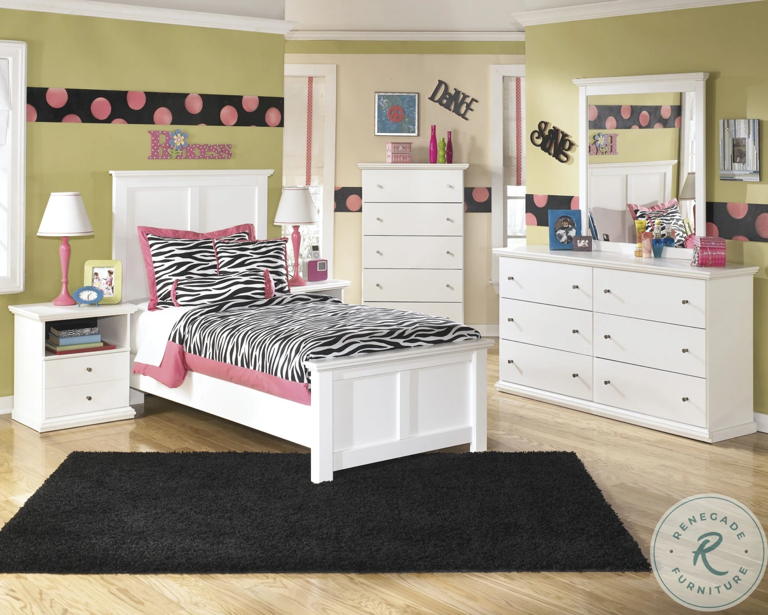 Bostwick Shoals White Nightstand - Image 8