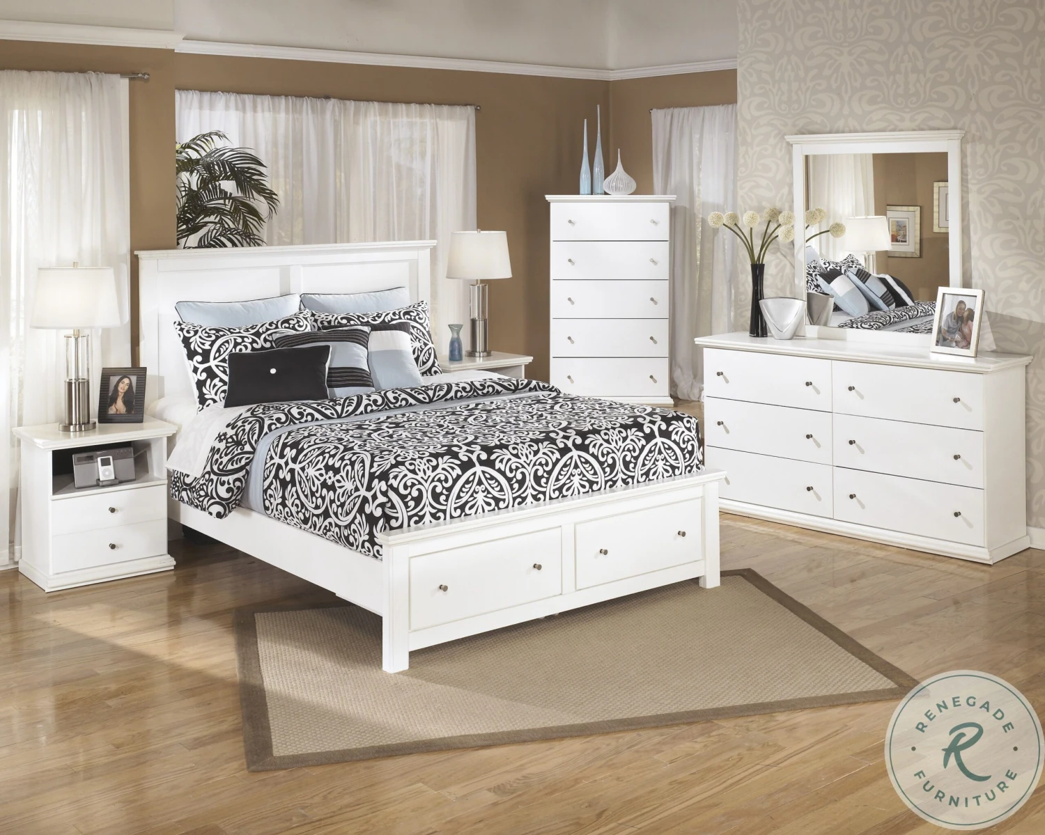 Bostwick Shoals White Nightstand - Image 5