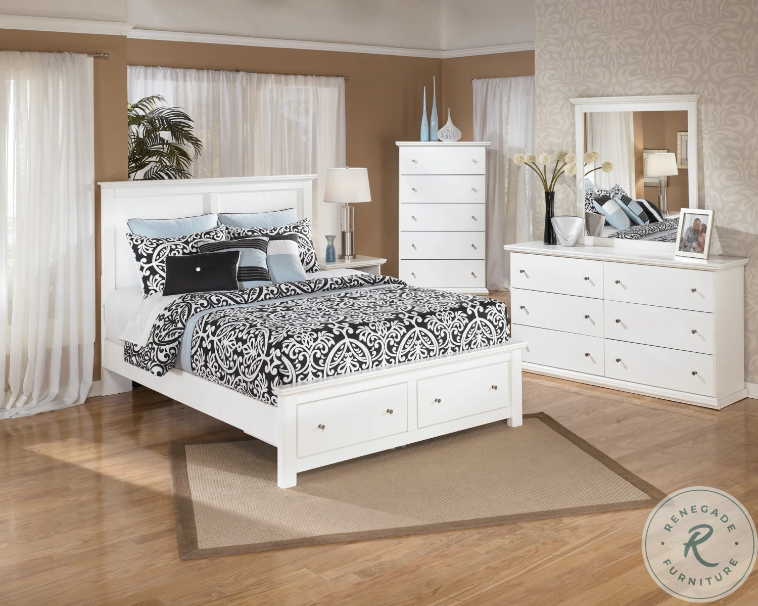 Bostwick Shoals White Nightstand - Image 4