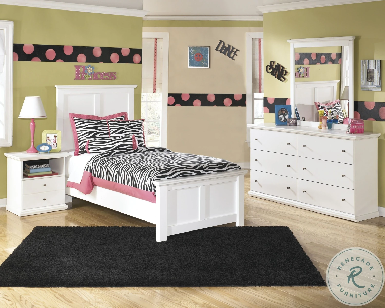 Bostwick Shoals White Youth Bedroom Set - Image 2