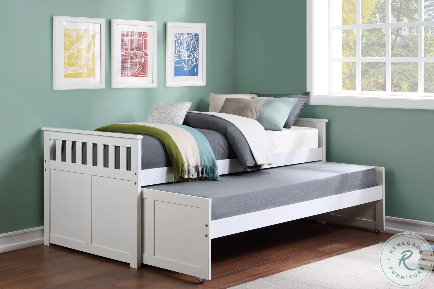 Galen White Youth Day Bedroom Set