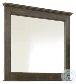 Juararo Dark Brown Bedroom Mirror
