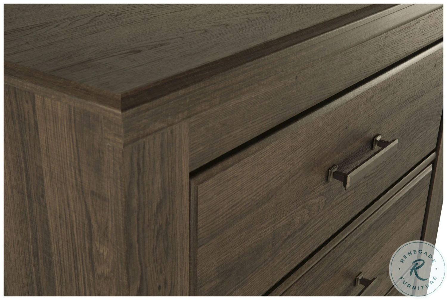 Juararo Dark Brown Five Drawer Chest - Image 8