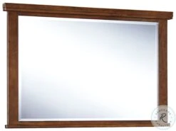 Ralene Medium Brown Bedroom Mirror