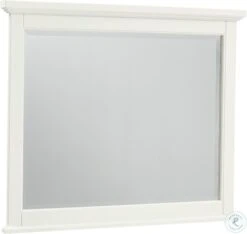 Bonanza White Landscape Mirror