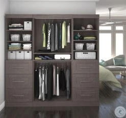 Pur By Bark Gray 86" Storage Unit Kit