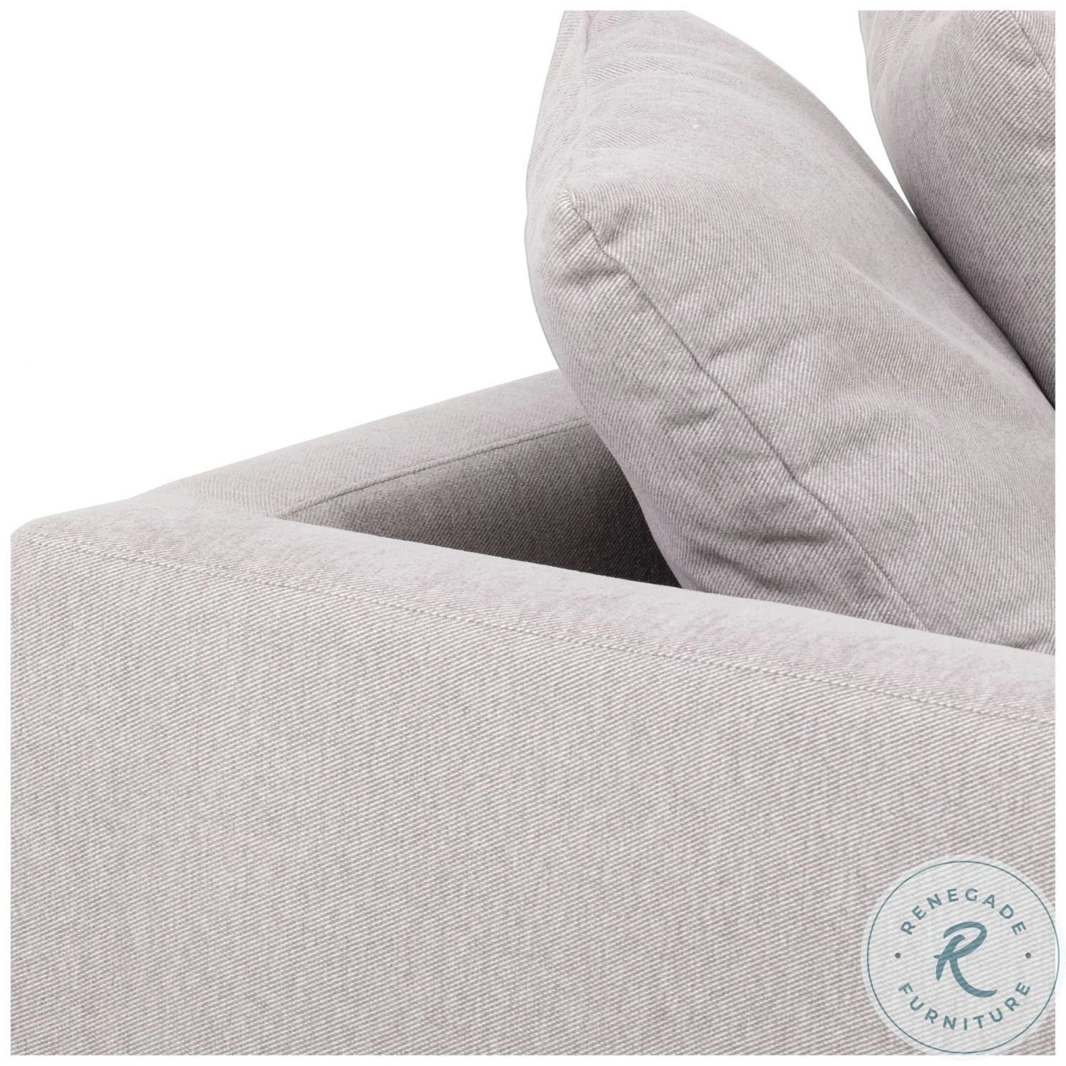 Brady Vail Silver LAF Single Chaise - Image 8