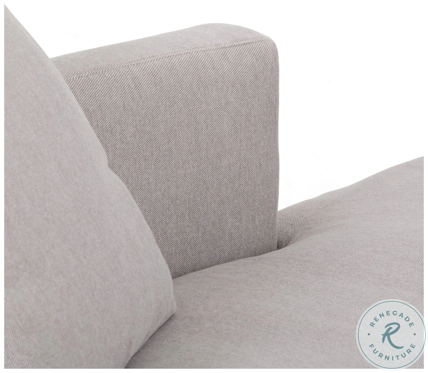 Brady Vail Silver LAF Single Chaise - Image 10