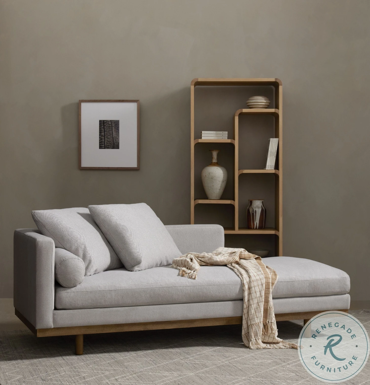 Brady Vail Silver LAF Single Chaise - Image 2