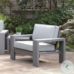 Ballyshannon Gray Arm Chair Set Of 2