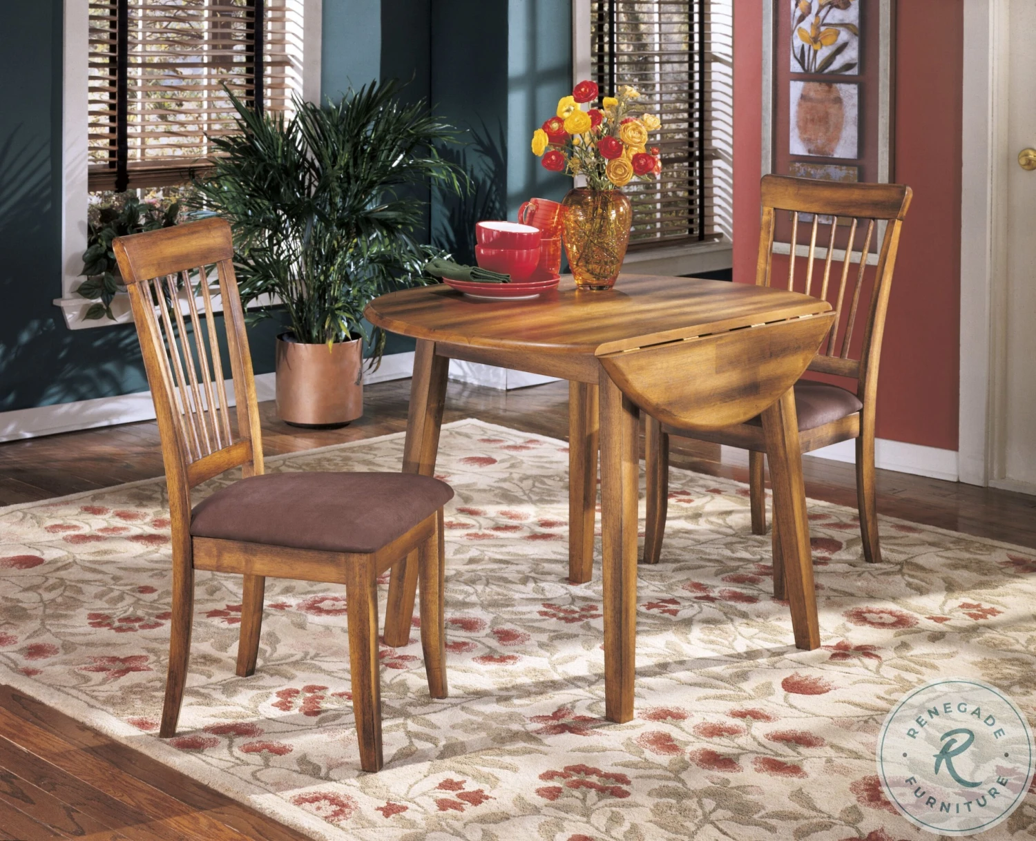Berringer Drop Leaf Extendable Dining Set - Image 3