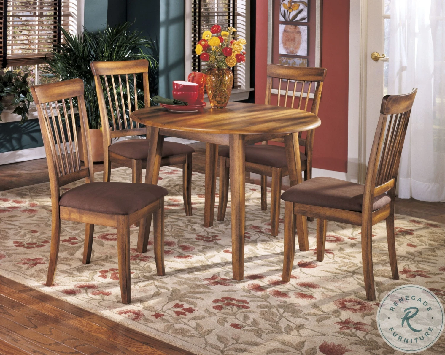 Berringer Drop Leaf Extendable Dining Set