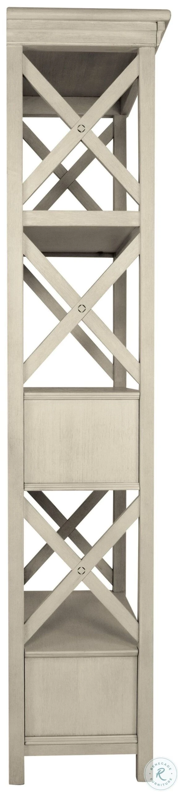 Bolanburg White And Gray Display Cabinet - Image 7