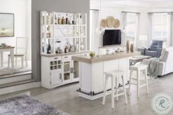 Nantucket Cotton Quartz Insert Bar Set