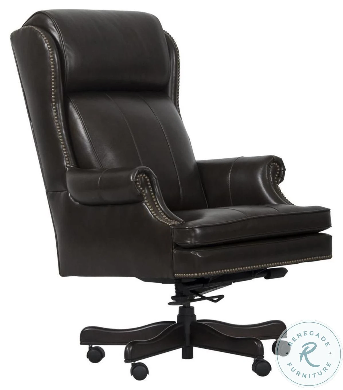 DC-105-PBR Black And Brown Wipe Desk Chair