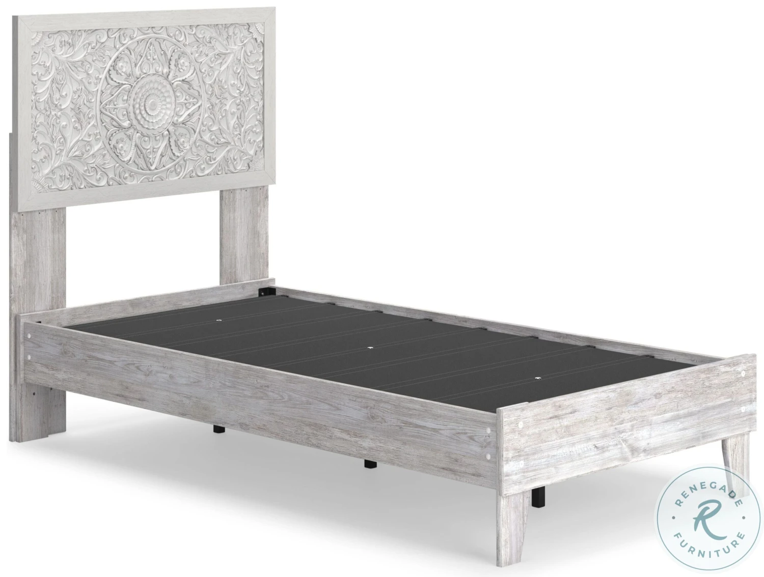 Paxberry Whitewash Youth Platform Bedroom Set - Image 5