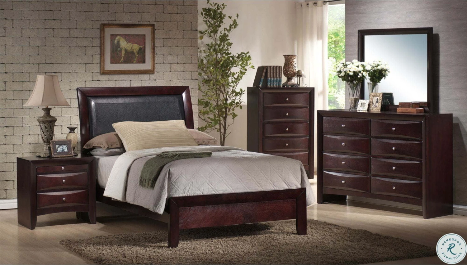 Madison Mahogany Media Chest - Image 6