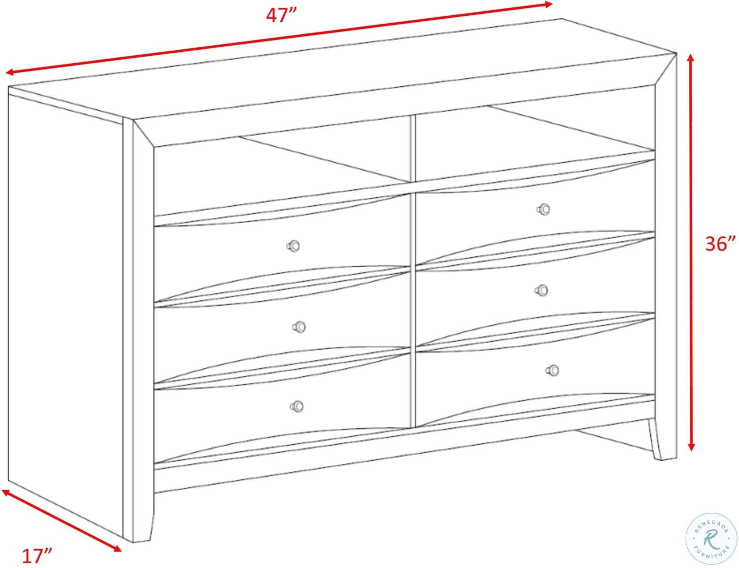 Madison Mahogany Media Chest - Image 3