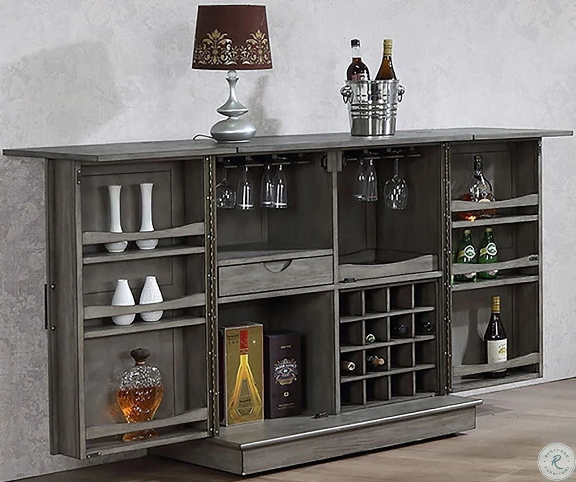Graystone Burnished Gray Extendable Bar