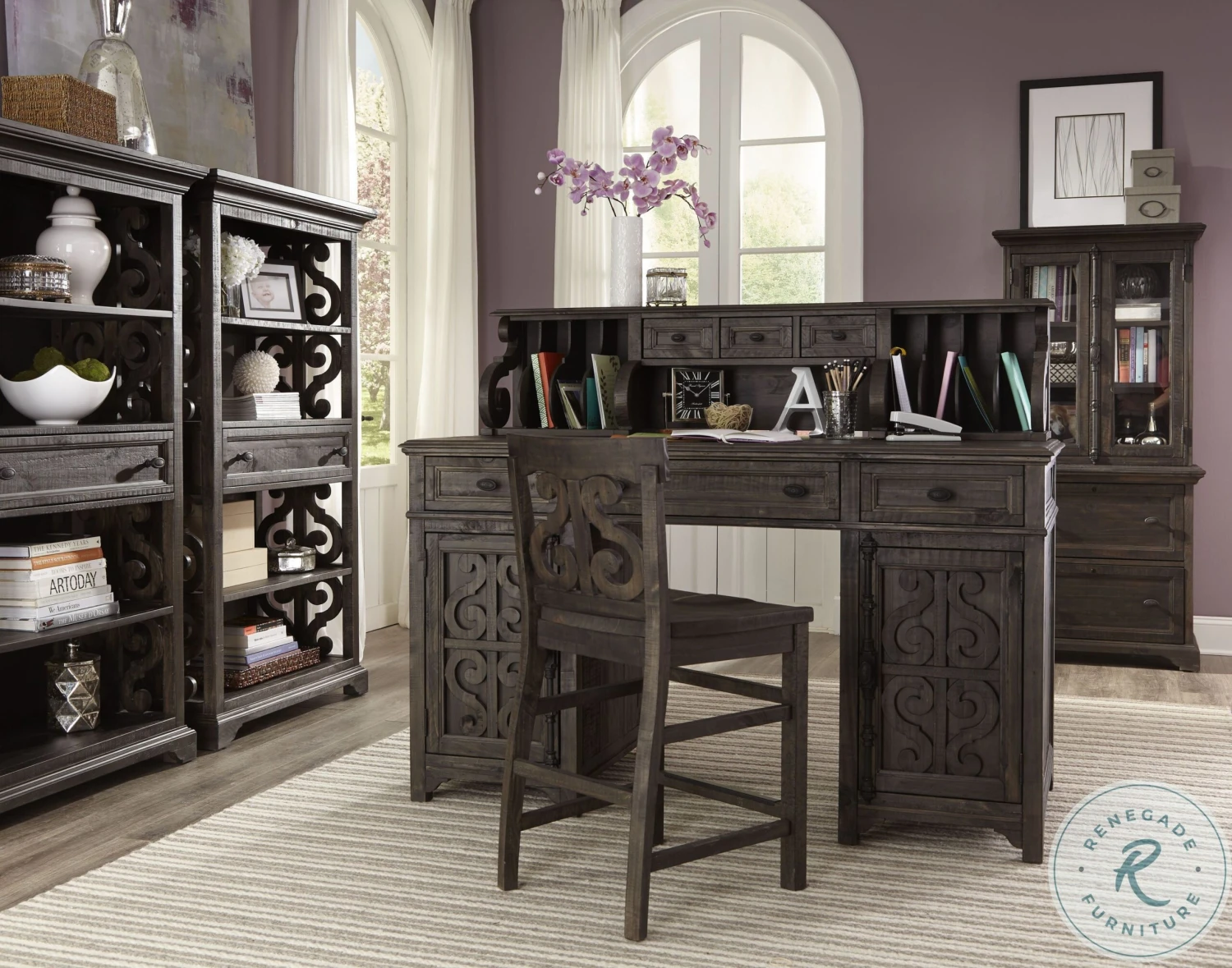 Bellamy Peppercorn Lateral File Cabinet - Image 2