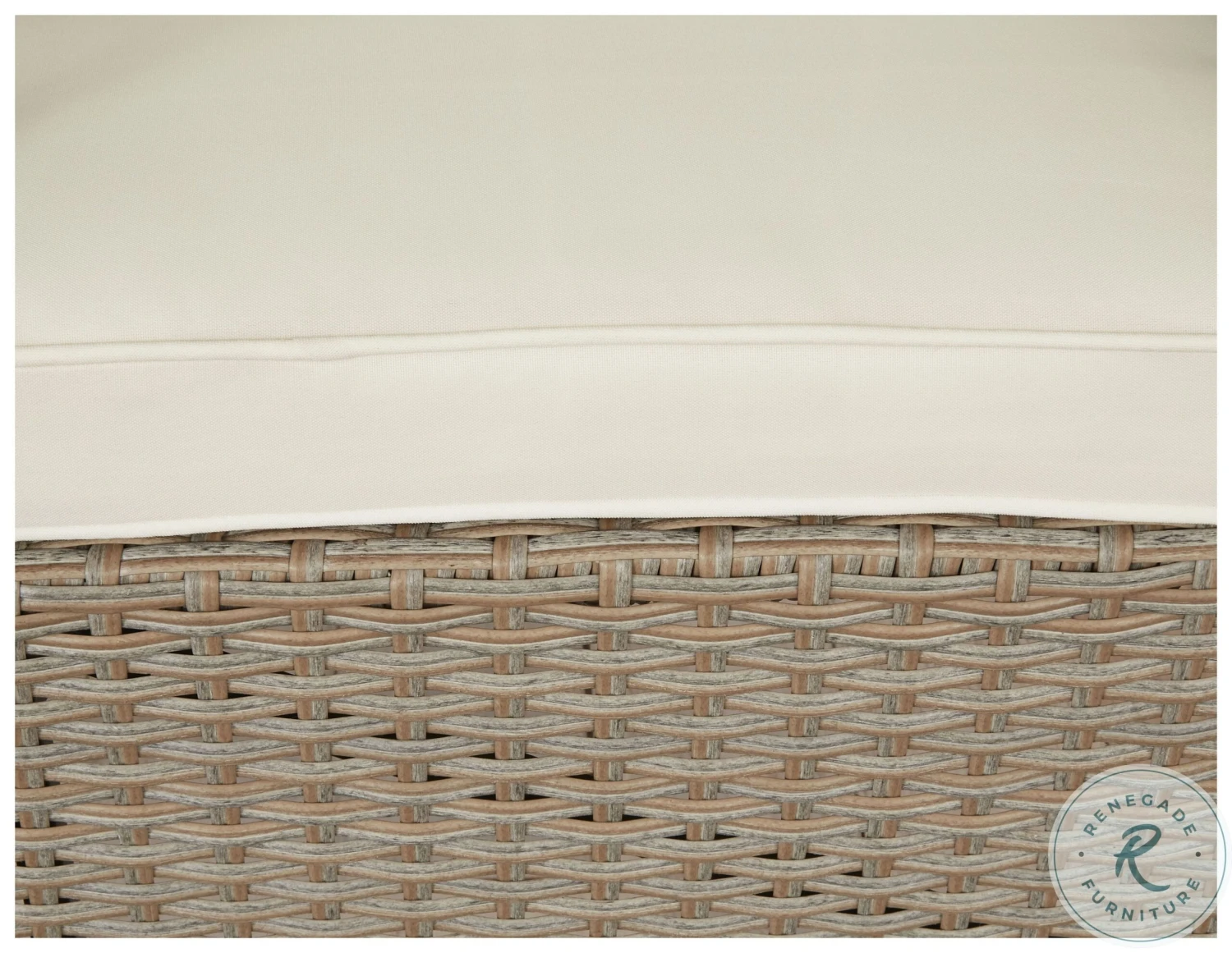 Tiki Natural Outdoor Loveseat - Image 3